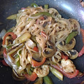 El cooksnap de Rita Del Pino García cuando hizo Ramen noodles con verduras y gambas.