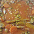 El cooksnap de Elena C cuando hizo Guisado de guisantes con jamón.