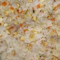 El cooksnap de Eduardo cuando hizo Arroz Chaufán.