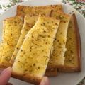 Cooksnap dari Bubu Zayd untuk resep Garlic Bread Roti Tawar