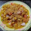 Sonali Verma's cooksnap of when they made Chole tikki chaat.