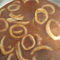 El cooksnap de Estefanniia Rico cuando hizo Calamares en salsa americana.
