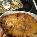Ev Wesson's cooksnap of when they made Sloppy Joe Tater Tot Casserole.