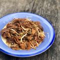 Cooksnap Dapur Yusfarisyia semasa beliau membuat Kuey Teow Kerang.