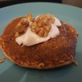 El cooksnap de Estefi Madridista cuando hizo Tortitas de avena y plátano.