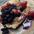 El cooksnap de Naty K cuando hizo Pancakes de banana sin huevo.