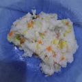 Cooksnap dari Dapur Mama untuk resep Bubur Tim pelangi