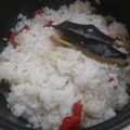 Cooksnap dari Gita Maharsi untuk resep Nasi liwet pete+teri magicom