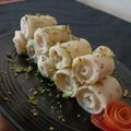 Rupa Tiwari का कुकस्नैप जब उन्होंने ट्राई कलर सूजी रोल (tri color suji roll recipe in Hindi) बनाया था।