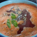 El cooksnap de Carito Sagaz cuando hizo Caldo de camarón.
