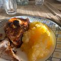 El cooksnap de Nora Mouta cuando hizo Carré de cerdo agridulce al horno.