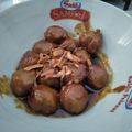 Cooksnap dari Mamah Arkha untuk resep Bakso bakar teflon no tusuk