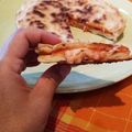 il Bigmama's kitchen quando ha preparato Focaccia ripiena in padella