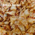 Cooksnap dari Noviana Sari untuk resep Keripik pangsit pedas manis (#Bandung_recookWidyNaura)