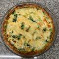 El cooksnap de Ricardo cuando hizo Quiche de salmón y espinacas.