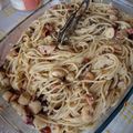 Fanni Rónai Cooksnap-ja, amikor elkészítette a(z) Chilei kék kagylós - garnélás - fehérboros spagetti receptet.