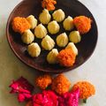 chef Nidhi Bole's cooksnap of when they made ઇન્સ્ટન્ટ માવા મોદક(Instant Mawa modak recipe in Gujarati).