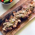 รูป Cooksnap ของ หมีขอ เมื่อเขาทำ สเต๊กหมูพริกไทยดำ