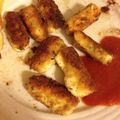 taliahcampbell's cooksnap of when they made Mozarella Sticks.