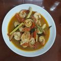 Cooksnap dari Phek hua untuk resep Udang asam pedas