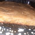 El cooksnap de Sara Silva cuando hizo Tarta de puerro, cebolla, queso y panceta.