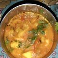 Madhu batra का कुकस्नैप जब उन्होंने आलू टमाटर की सब्जी (aloo tamatar ki sabzi recipe in Hindi) बनाया था।