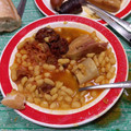 El cooksnap de José Corbalan González cuando hizo Fabada Asturiana.