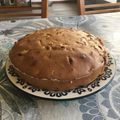El cooksnap de Adriana Roqué cuando hizo Torta integral de manzana.