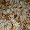 El cooksnap de Paola Díaz cuando hizo Pochoclos dulces o salados.