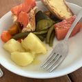 El cooksnap de Marieta cuando hizo Hervido de verduras.