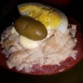 El cooksnap de Nair Salomon cuando hizo Tomates rellenos con arroz, pollo y verduras.