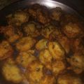 El cooksnap de Gimena Rodriguez cuando hizo Buñuelos de espinaca.