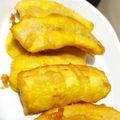 Cooksnap dari Rachmini Salsiawati untuk resep Pisang Tanduk Goreng Crispy