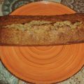 El cooksnap de Maria Paula Milessi cuando hizo Budín "liviano" de harina integral, avena y banana.