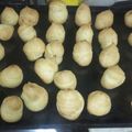 El cooksnap de Roberto cuando hizo Profiteroles! Bombas de crema o rellenas.