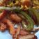 El cooksnap de edu cuando hizo Calabaza, pimientos y calabacines en tempura.