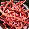 Cooksnap dari Indira Maharani Putri untuk resep 77. Dragon Fruit Stick / Stik Buah Naga (snack MPASI for 1y+*)