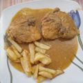 El cooksnap de Sonia Viruega Torrero cuando hizo Contramuslos de pollo en salsa "dorada"/amarilla.