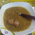 El cooksnap de Marga Prados cuando hizo Lentejas MC.