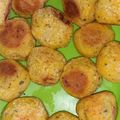 El cooksnap de mariel cuando hizo Bolitas de polenta al horno.