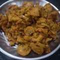 Kyra Jain 's cooksnap of when they made Kela ki sabji.