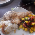 El cooksnap de Carina Raudales cuando hizo Ensalada de frijol negro y mango.