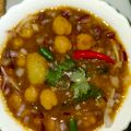 Srilekha Banik's cooksnap of when they made চানা মাশালা (Channa Masala recipe in Bengali).