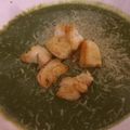 El cooksnap de Luis Blanco cuando hizo Crema de espinacas 🥬.