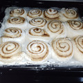 El cooksnap de Micaela Ramos cuando hizo Rol de canela o cinnamon roll sin manteca 😅 económico.