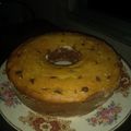 El cooksnap de Silvia Castro cuando hizo Torta de Naranja con chispas de chocolate.