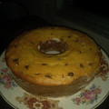 El cooksnap de Silvia Castro cuando hizo Torta de Naranja con chispas de chocolate.