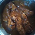 El cooksnap de Alfonso Pedraza Garcia cuando hizo Muslitos de pollo al vino tinto con thermomix.