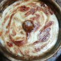 El cooksnap de Patricia Martínez cuando hizo Crema de maizena.