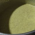 El cooksnap de Alfonso Cañero cuando hizo Crema de calabacín con manzana.